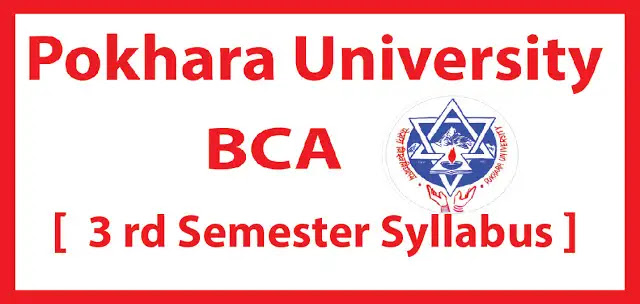 BCA Pokhara University Third Semester Syllabus