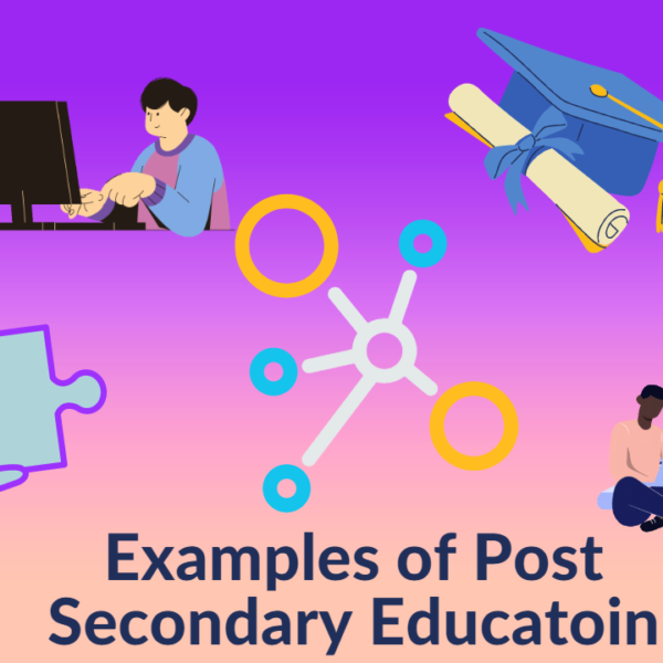 Examples of Post secondary education