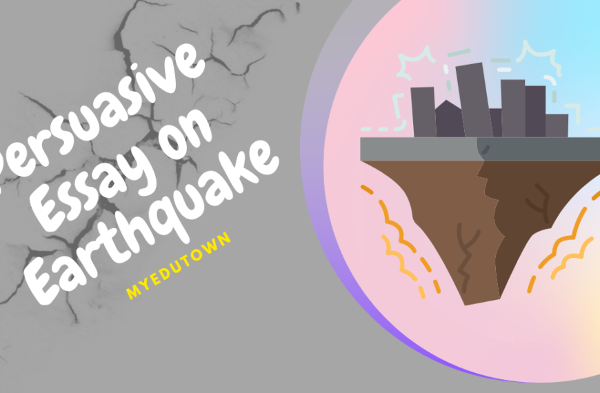 Persuasive Essay on Earthquake