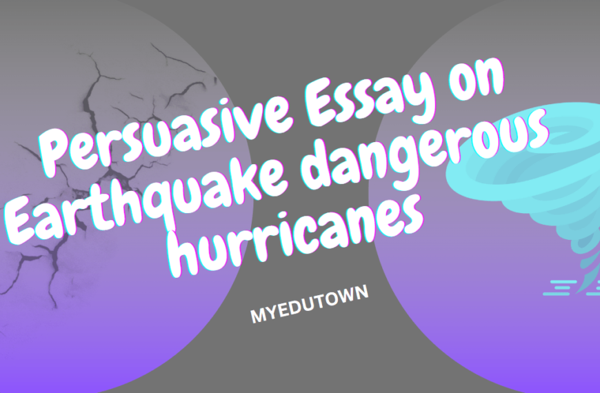 Persuasive essay on if earthquakes are more dangerous than hurricanes