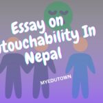 Essay on untouchability in Nepal