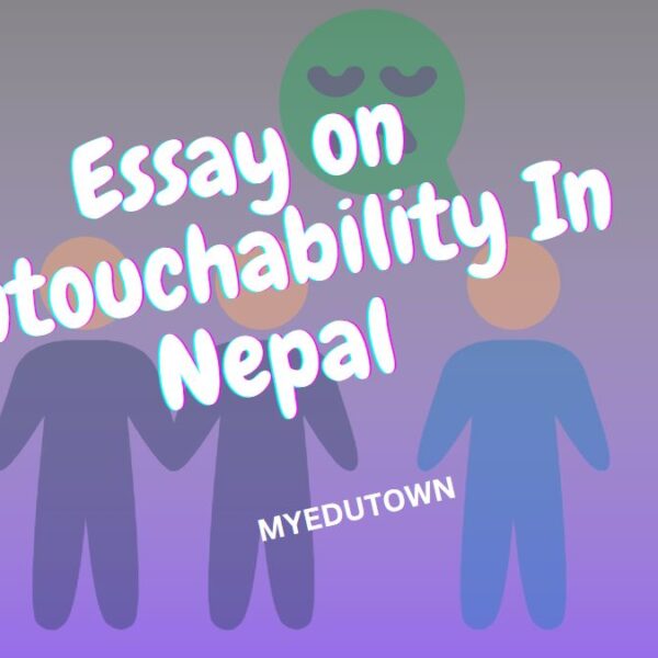 Essay on untouchability in Nepal