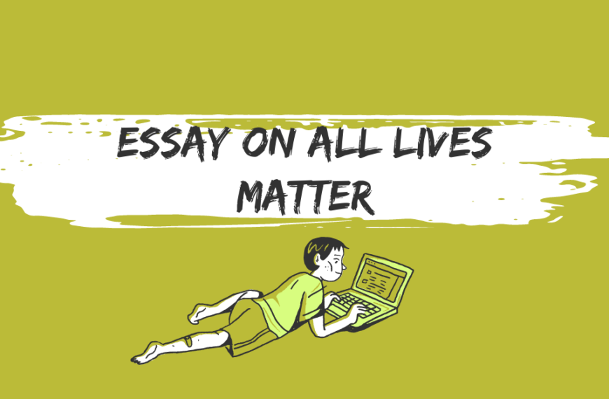Argumentative essay on all lives matter