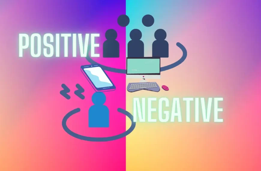 Positive and negative impacts of computer on society