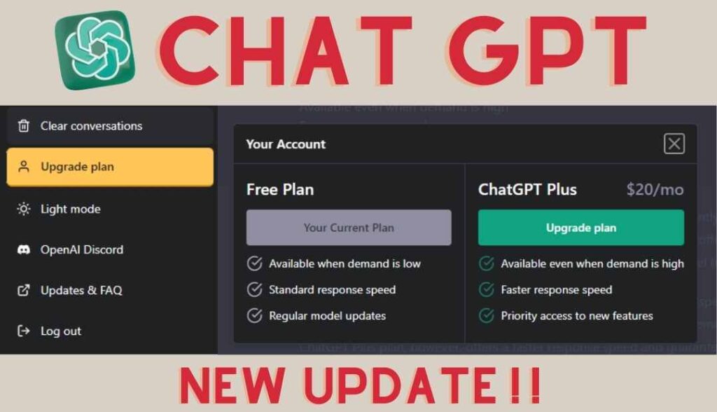 20 For Chat GPT New Update