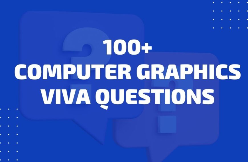 Viva questions for computer graphics